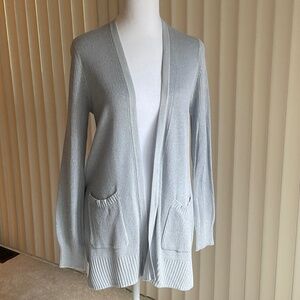Nine West Cardigan Sweater Size Small light Blue NWOT